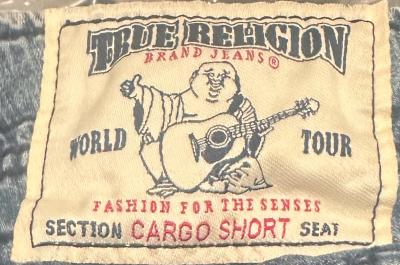 True Religion men cargo shorts size 34 - Thumbnail 4
