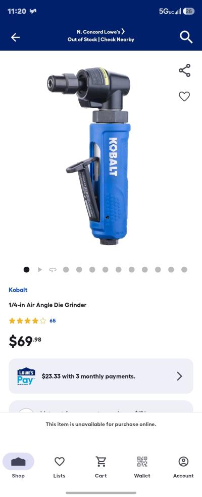 Kobalt used power tools - Thumbnail 2