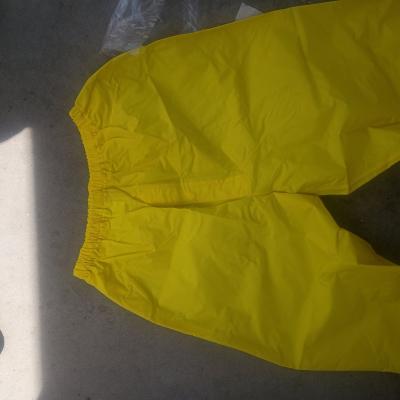 yellow XL RAIN ELASTIC WAIST PANTS - Thumbnail 2