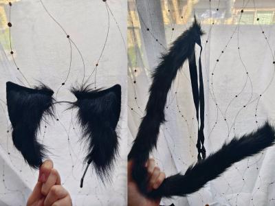 Cat ears and tail set - Thumbnail 3