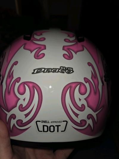 Draco Motorcycle Helmet Womans size XS - Thumbnail 4