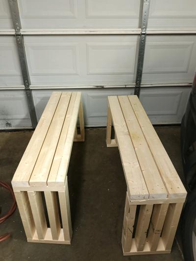 Benches 2 Big Benches solid wood
