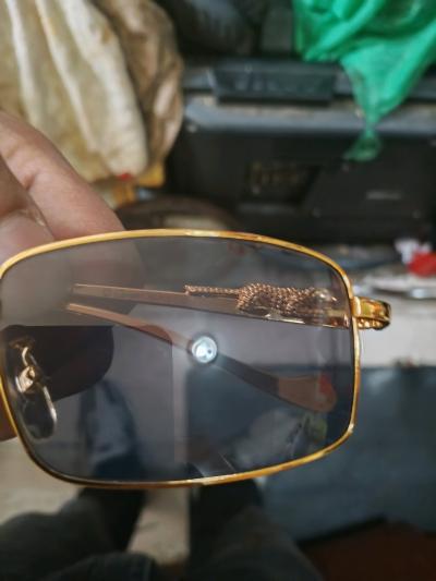 Cartier sunglasses  goldtone  leopard frame - Thumbnail 3