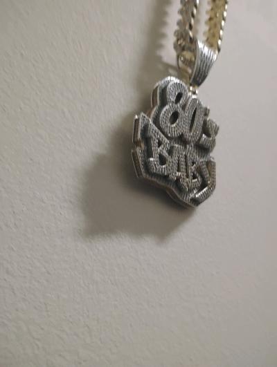 80s Baby Iced Out Cuban Chain - Thumbnail 9