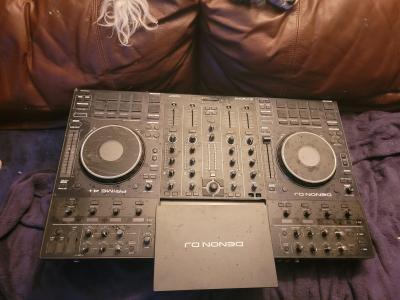 Denon DJ Prime 4 music mixer with touch screen