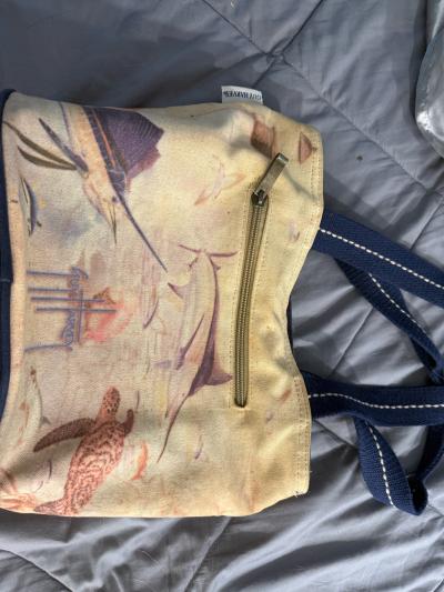 Guy Harvey Canvas purse