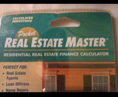 A New RealEstate  Calculator - Thumbnail 2