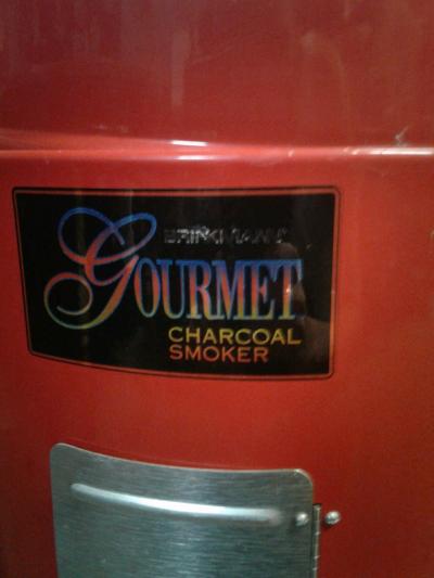 never used gourmet smoker