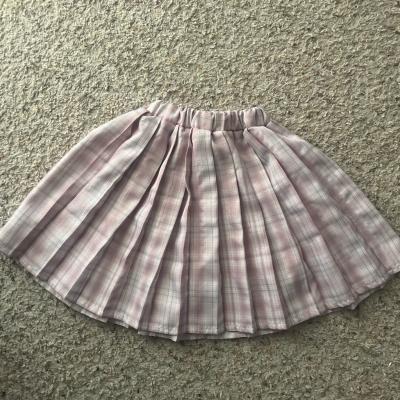 pink plaid y2k skirt - Thumbnail 2