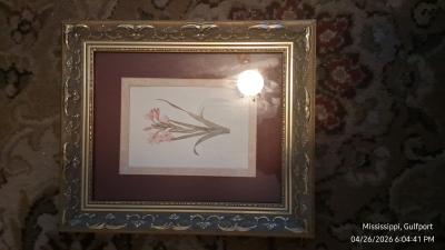 One large picture and four medium pictures in picture frames - Thumbnail 5
