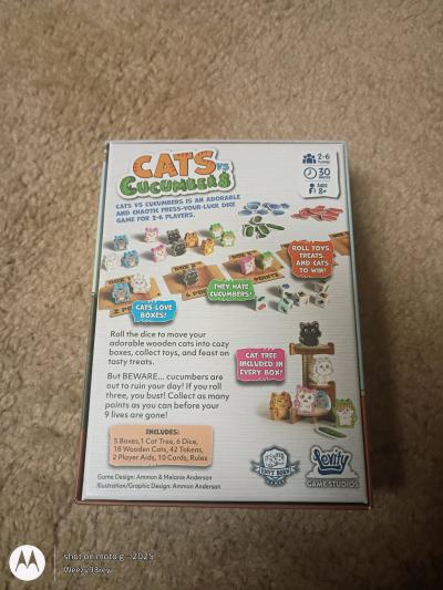 Cats and Cucumbers board games - Thumbnail 2
