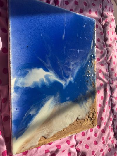 Epoxy beach with real sand from Florida beach - Thumbnail 2