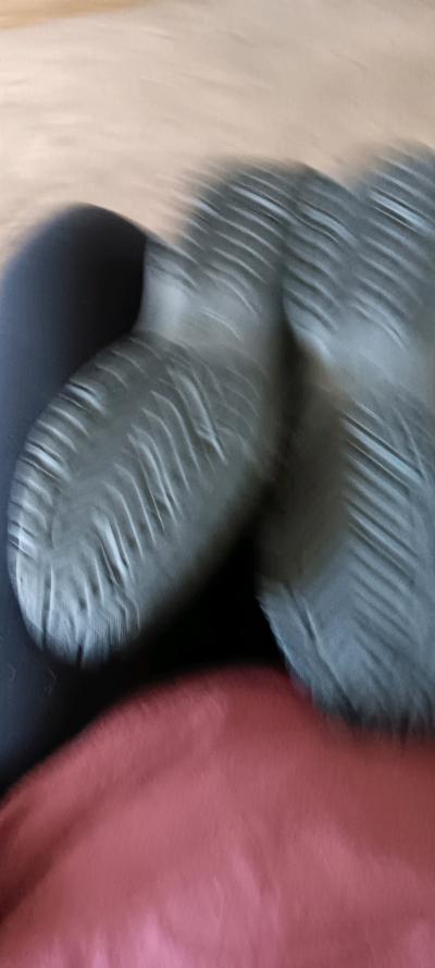 blue  black check shoes - Thumbnail 5