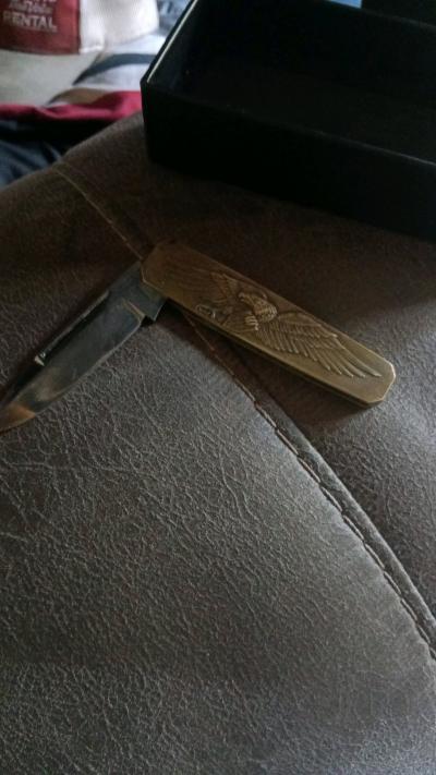 1776 USA 1976 eagle knife - Thumbnail 2