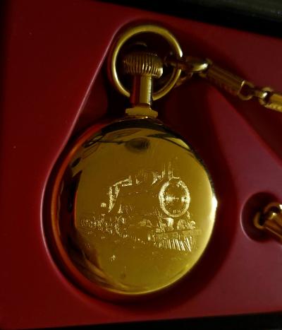 Vintage pocket Train  Watch - Thumbnail 2