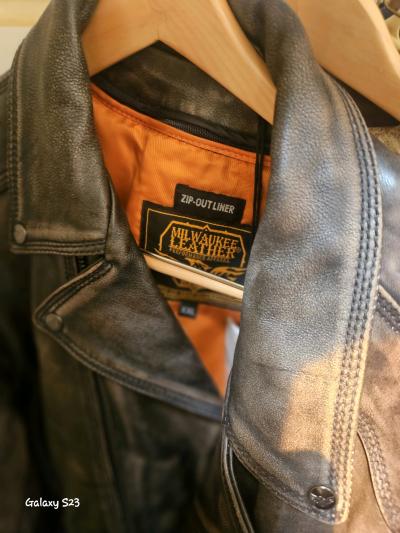 Milwaukee leather riding jacket xxl - Thumbnail 3