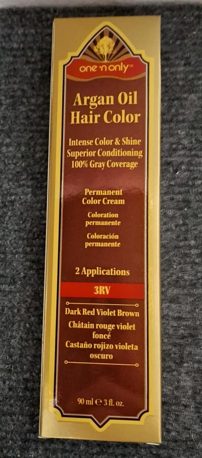 Argan Oil Hair Color Dark Red Violet Brown - Thumbnail 3