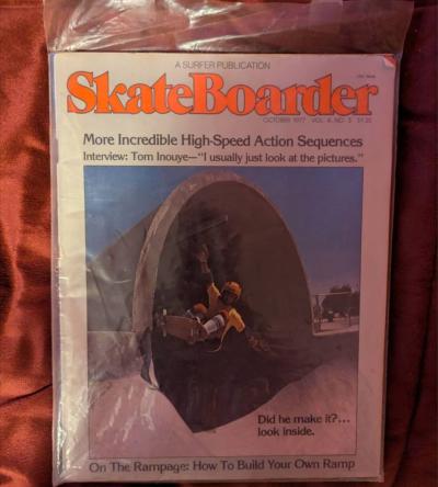 Skateboarder Magazine October 1977