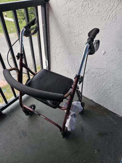 Walker with wheels Used