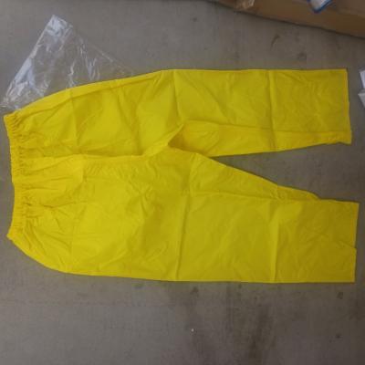 yellow XL RAIN ELASTIC WAIST PANTS - Thumbnail 3