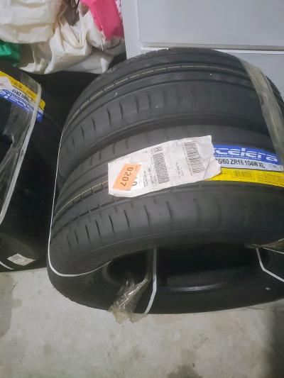 set of 4 brand new tires never used never mounted on any rim - Thumbnail 2