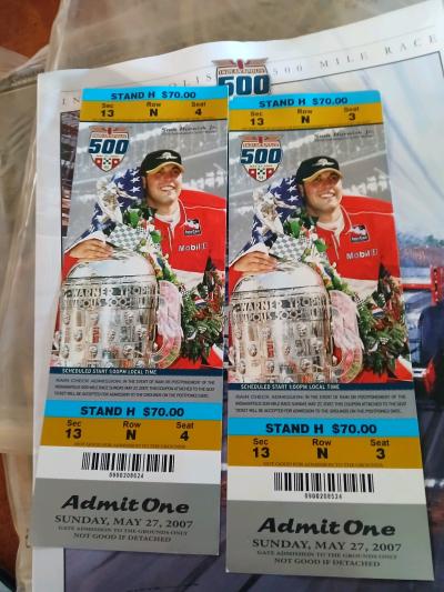 Indy 500 programs from 1992 to 2007 - Thumbnail 4
