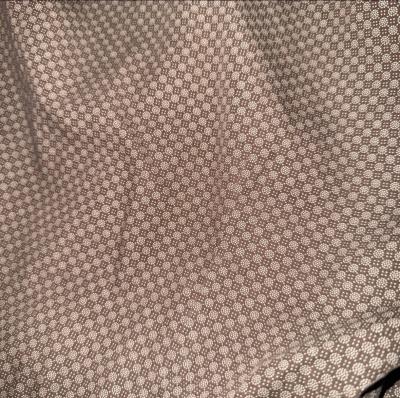 Zara men plaid pattern checkered brown large long sleeve shi - Thumbnail 6