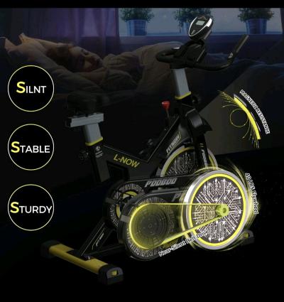 Indoor Exercise Bike Stationary Bike Cardio Workout Bike Fit - Thumbnail 7