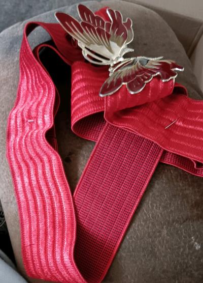 Red Butterfly Belt - Thumbnail 2