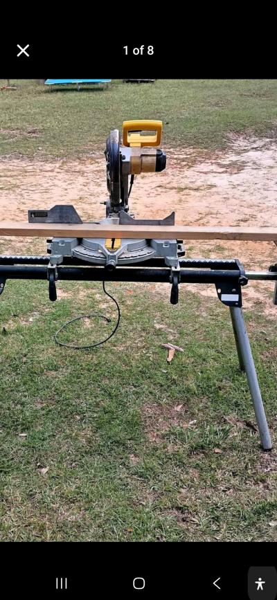 Dewalt miter and swing compound 15amp - Thumbnail 2