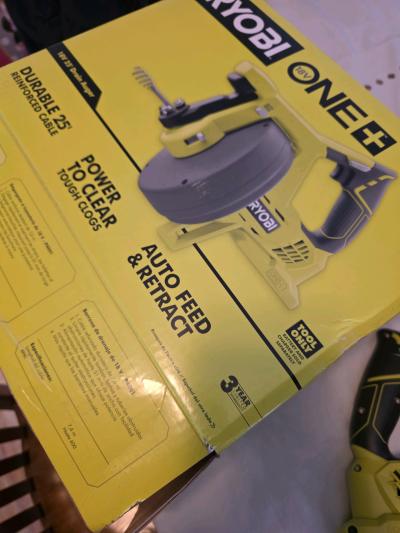 ONE 18V Drain Auger Tool Only - Thumbnail 6