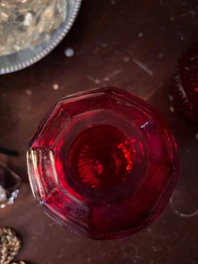 deep red fairy lamp - Thumbnail 2