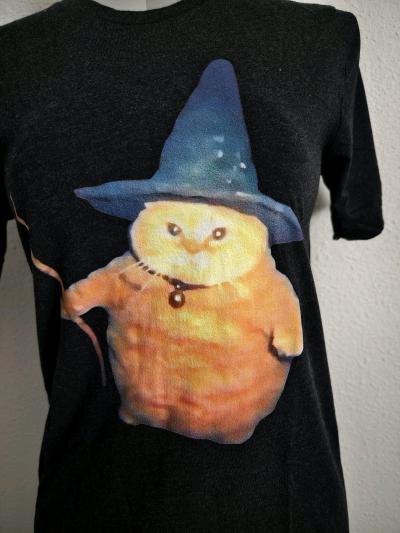 Chonky wizard cat meme T Shirt - Thumbnail 2