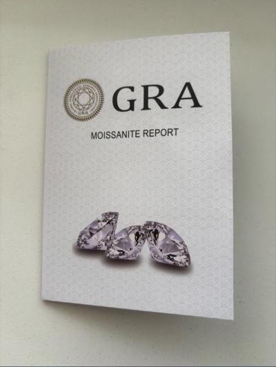 VVS1 moissante Engagement or promise Rings - Thumbnail 6