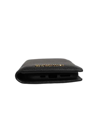Dolce  Gabbana Flip Phone Case  Black Calf Leather iPhone 11 - Thumbnail 3