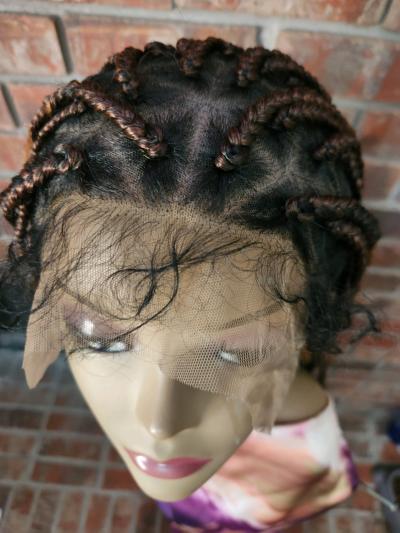 full lace braided wig - Thumbnail 7