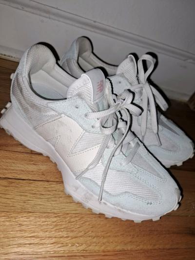 New Balance 327 Suede Accent Sneakers - Thumbnail 2