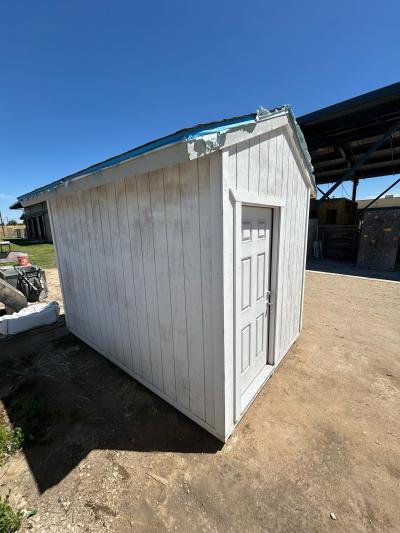 8x12 Prime Shed Ready For Paint - Thumbnail 3
