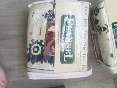 twin flannel sheet set - Thumbnail 2
