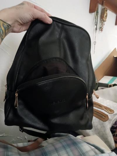 black back pack purse - Thumbnail 4