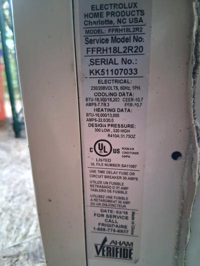 fridgeair 16kbtu ac - Thumbnail 2