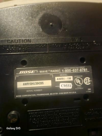 Bose wave radio - Thumbnail 3