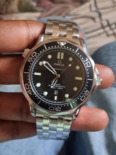 Omega Seamaster Professional 300m CoAxial Diver  Black Dial