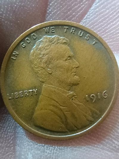 1916 Lincoln wheat cent DDO and also DDR