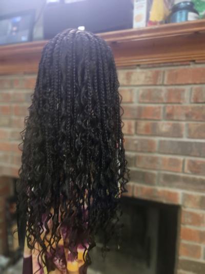 360 Lace Frontal Braided Wig - Thumbnail 5
