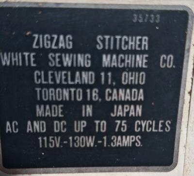 Hilton Sewing Machine - Thumbnail 5