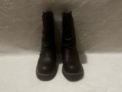 Blowfish Malibu WomensBrown Venice MidCalf BlockHeel Boots