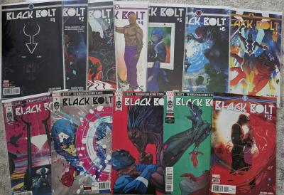 Black Bolt 1 12 Full Complete Set NM - Thumbnail 1