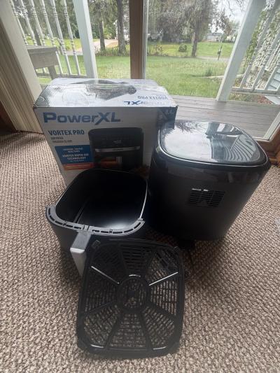 PowerXL Vortex Pro 84QT Family Air Fryer  Excellent Conditio - Thumbnail 12
