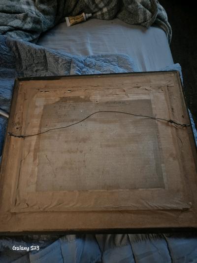 John Powell Hunt Original 1928 Oil Painting - Thumbnail 4